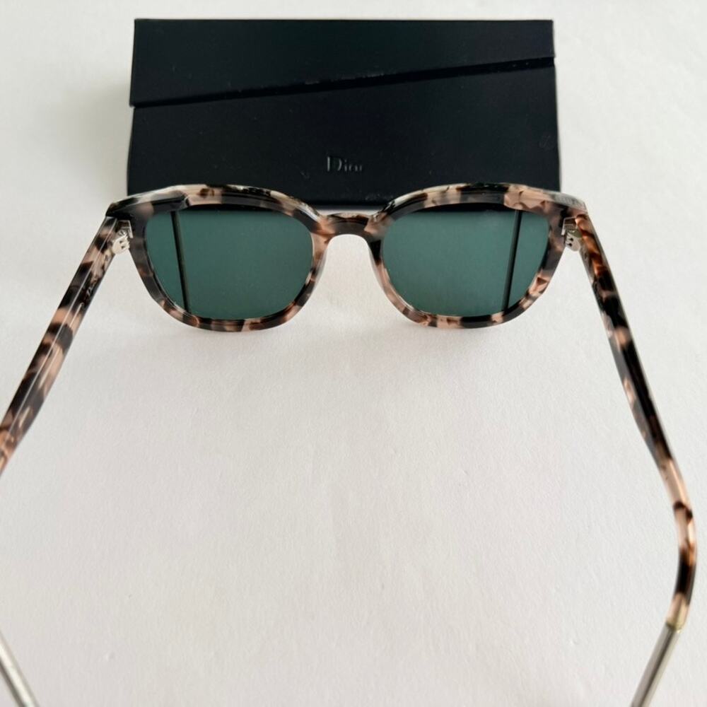 Christian DiorStep F Havana Pink Mirror Wayferer Sunglasses 3Y6/R2 Luxury $540 - Picture 10 of 11